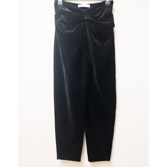 Zara Limited Edition High-Rise Velvet Pants - Picture 4 of 7